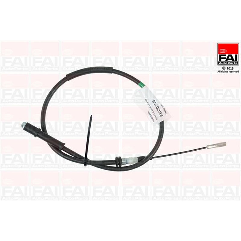FAI Handbrake Cable Left Rear FBC0106