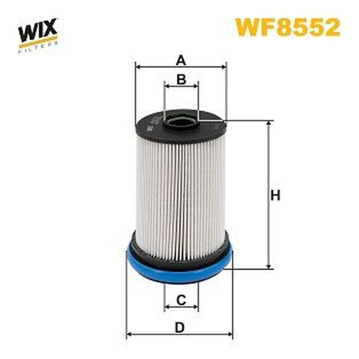 WIX Fuel Filter Element WF8552