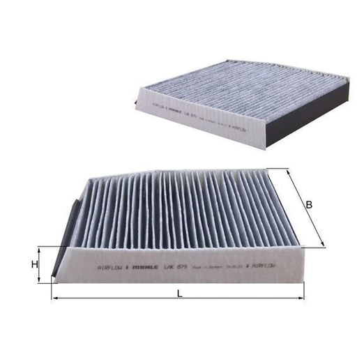 Mahle Cabin Air Filter (Pollen Filter) LAK 879