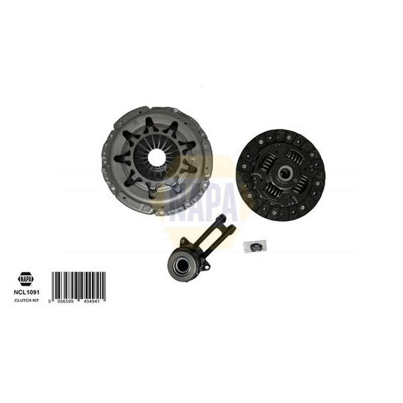 NAPA Clutch Kit Set 3pc NCL1091