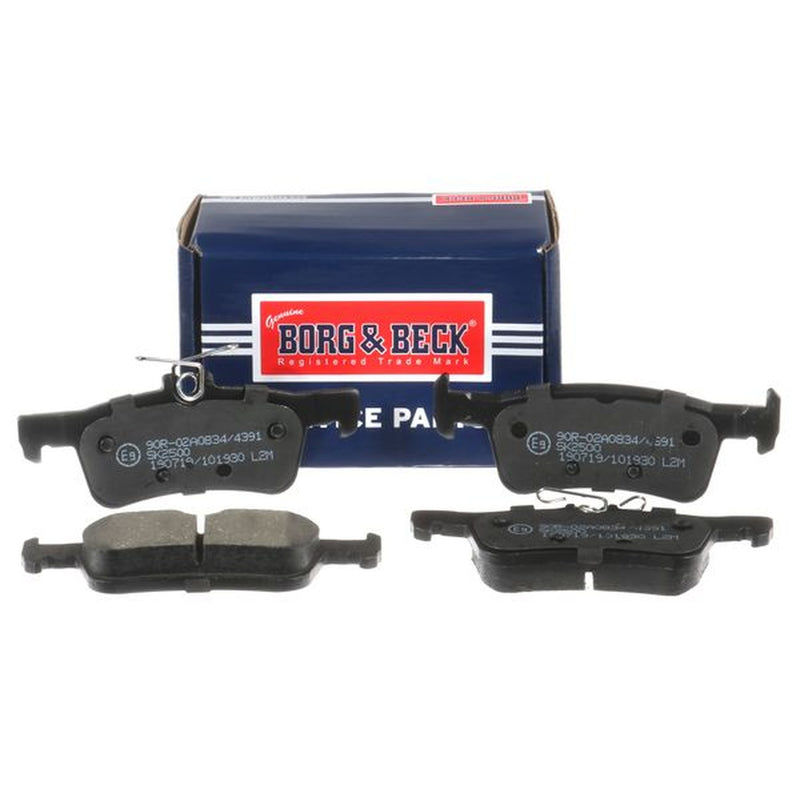 Borg & Beck 4 x Rear Brake Pad Set BBP2543