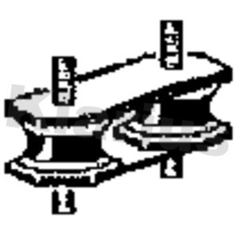 Klarius Exhaust System Mount Rubber 420401