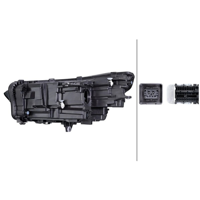 Hella Headlight Headlamp LED Right 1LX 015 368-141