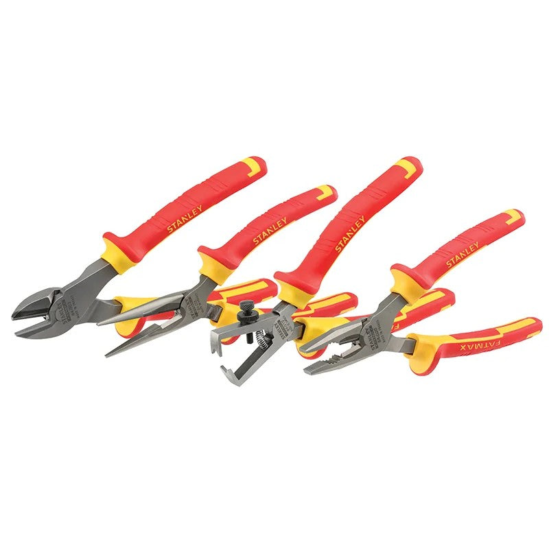 STANLEY® Hand Tools FatMax® VDE Pliers Set, 4 Piece - 4-84-489
