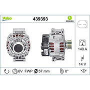 Valeo Car Alternator 12V 439393