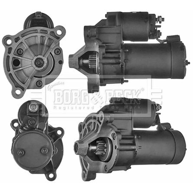 Borg & Beck Starter Motor 12V 1.1kW 9 Teeth BST2363