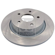 Febi 2 x Solid Rear Brake Discs 43887