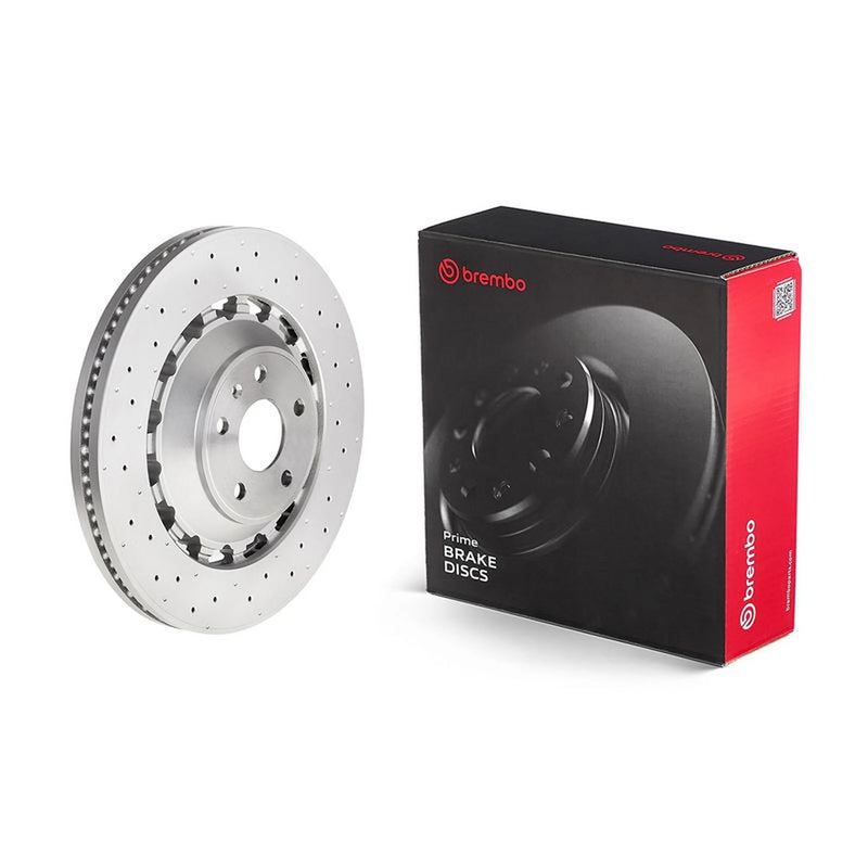 Brembo 2 x Aluminium Front Brake Disc Hub Brake Discs 09.D174.33