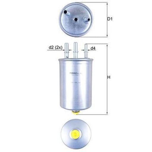 Mahle Fuel Filter Element KL 511