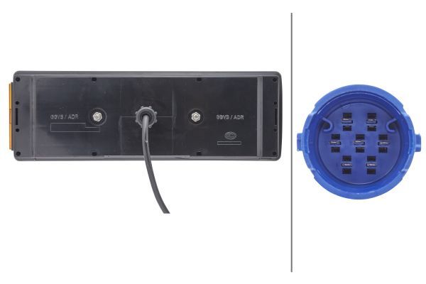 Hella 2VP 340 450-441 Tail Light Assembly