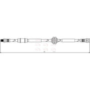 Apec Brake Hydraulic Hose Line Front HOS3833