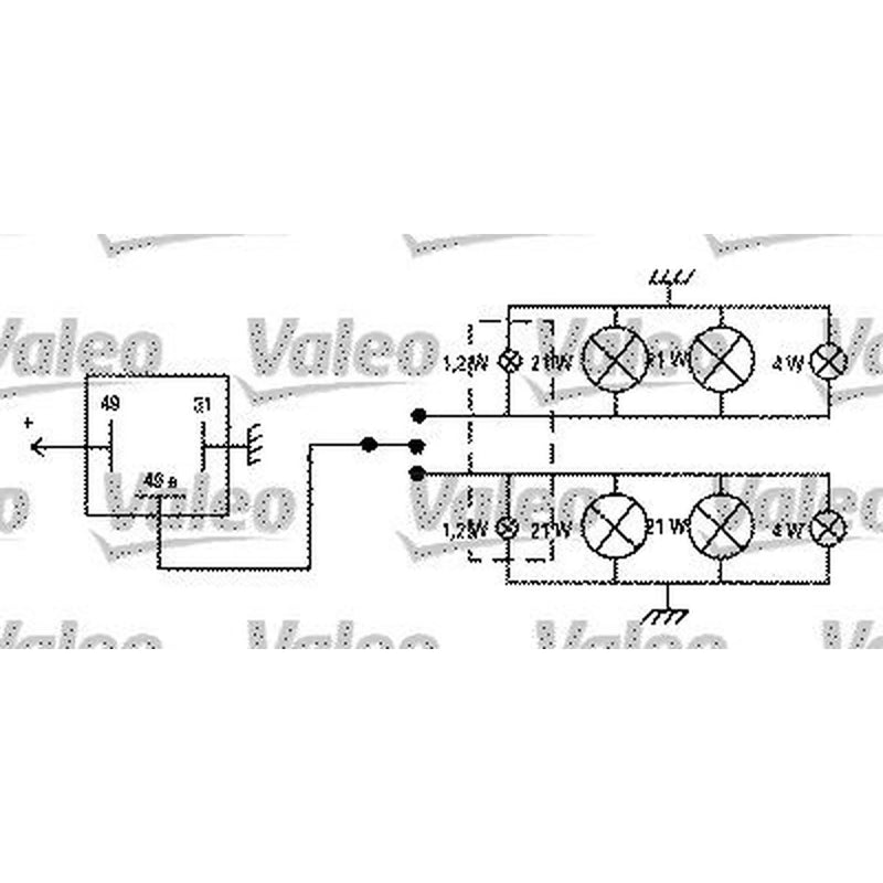 Valeo Indicator Flasher Relay 641422