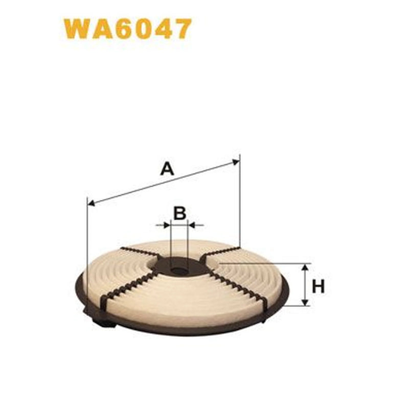 WIX Engine Air Filter WA6047