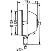 Hella Worklight High 1G3 005 760-001