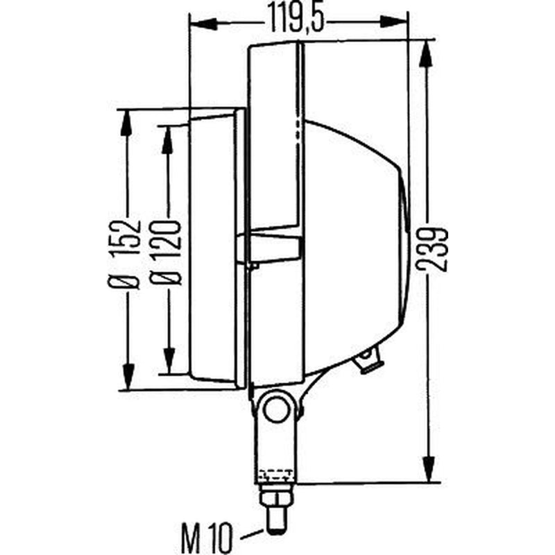 Hella Worklight High 1G3 005 760-001