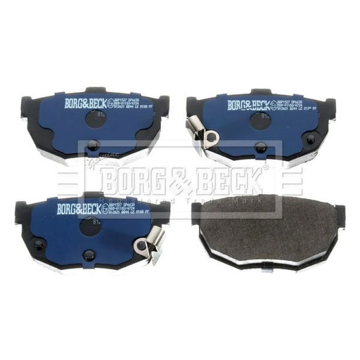 Borg & Beck 4 x Rear Brake Pad Set BBP1527