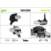 Valeo Front/Rear Wiper Motor Rear 584595