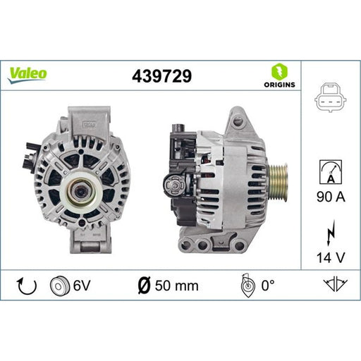 Valeo Car Alternator 12V 439729