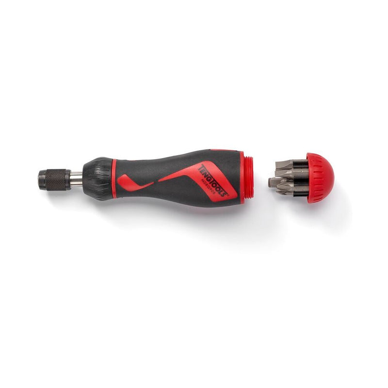 Teng Tools Bit Driver 1/4" Ratcheting Quick Chuck MDRQ908