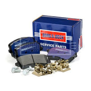 Borg & Beck 4 x Rear Brake Pad Set BBP2055