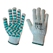 Scan Vibration Resistant Latex Foam Gloves - M (Size 8) - L8500