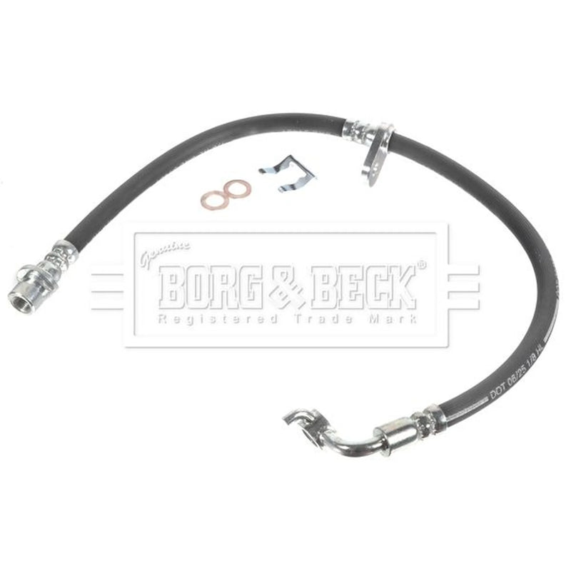 Borg & Beck Brake Hydraulic Hose Line Rear Left BBH9168