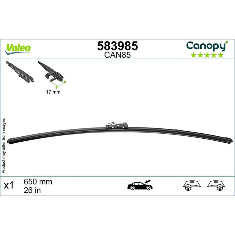 Valeo Driver side Wiper Blades 583985