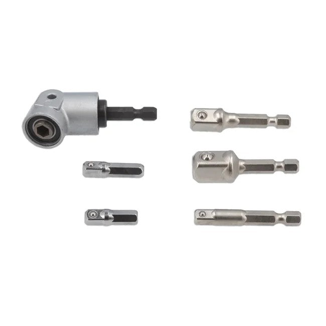 Laser Tools Angled Drill Adaptor Set 6pc - PL