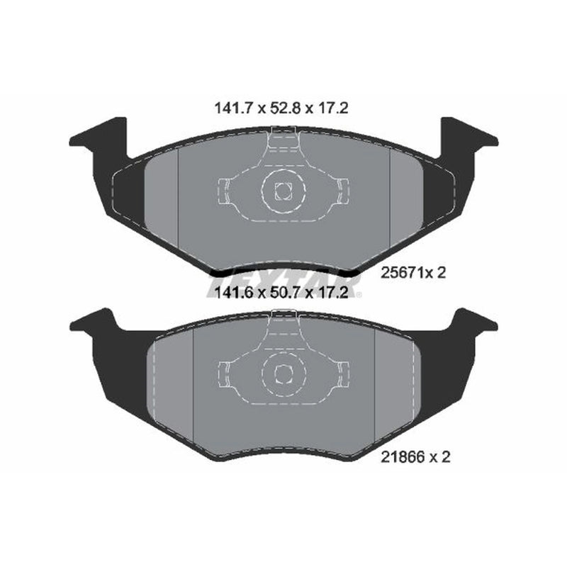 Textar Brake Pad Set 2567101