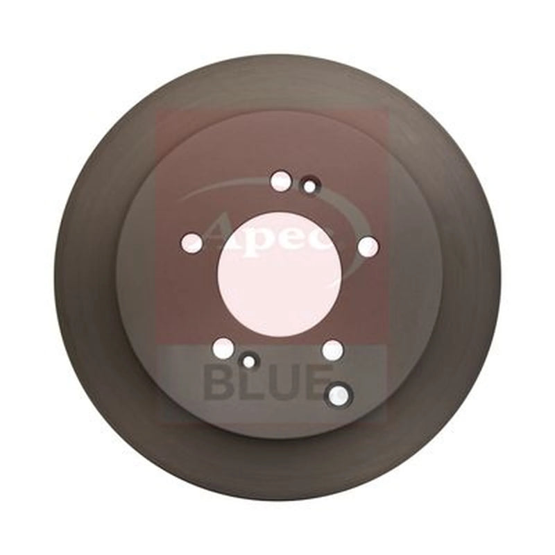 Apec 2 x Solid Rear Brake Discs SDK6141