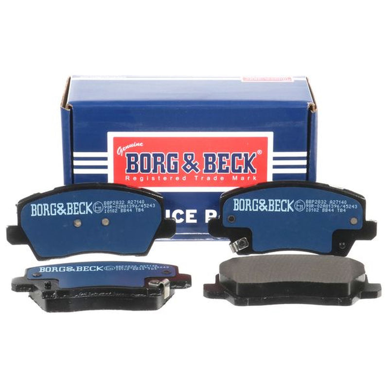 Borg & Beck 4 x Front Brake Pad Set BBP2832