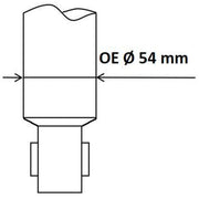 KYB Shock Absorber Damper Strut Rear 349235