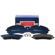 Borg & Beck 4 x Front Brake Pad Set BBP2837