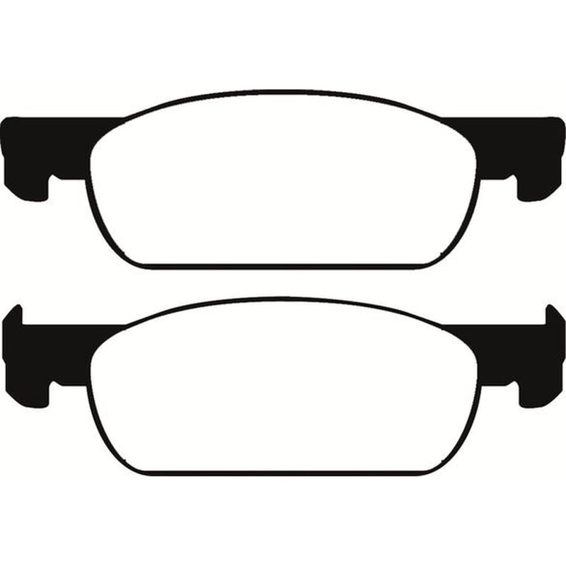 Abtex Front Brake Pad Set PLU2298