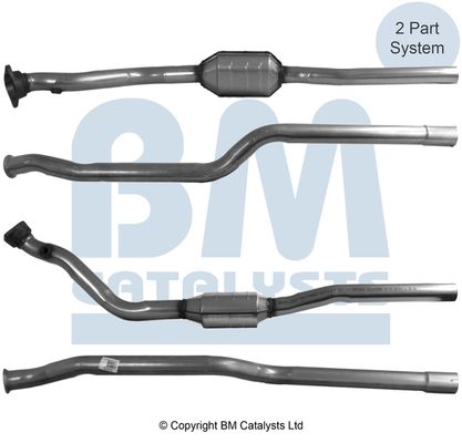 BM Catalysts Catalytic Converter fits Citroën Xantia BM90062 1705G1