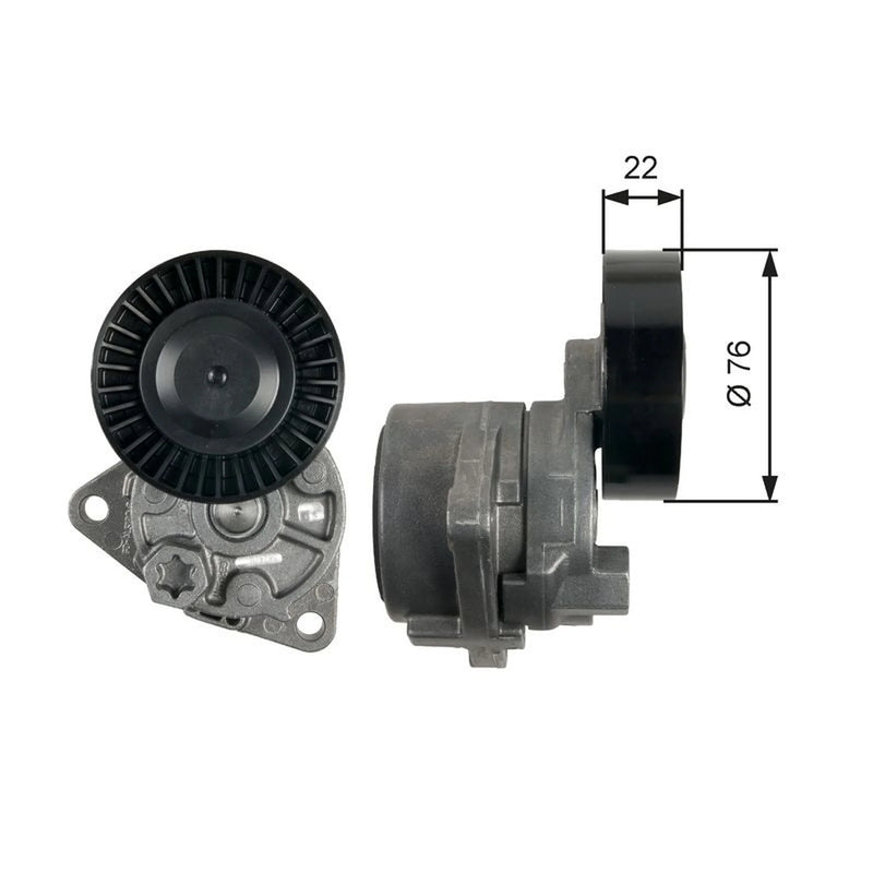 Gates Auxiliary Belt Tensioner T39217