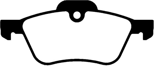 Abtex Front Brake Pad Set