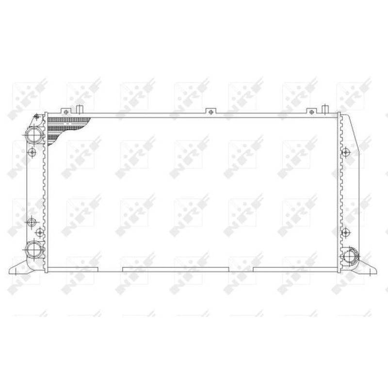 NRF Engine Radiator 54602