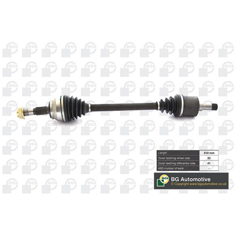 BGA CV Drive Shaft Driveshaft Front Left DS6737L