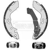 Borg & Beck Brake Shoe Set Axle Kit BBS1141K