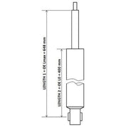 KYB Shock Absorber Damper Strut Rear 343348