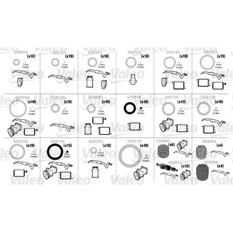 Valeo Oring'S Kit Rover 509205 509205