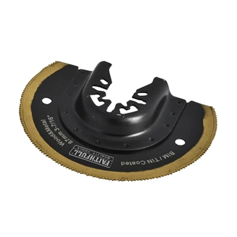 Faithfull Multi-Functional Tool Bi-Metal Radial Saw TiN Coated Blade 87mm