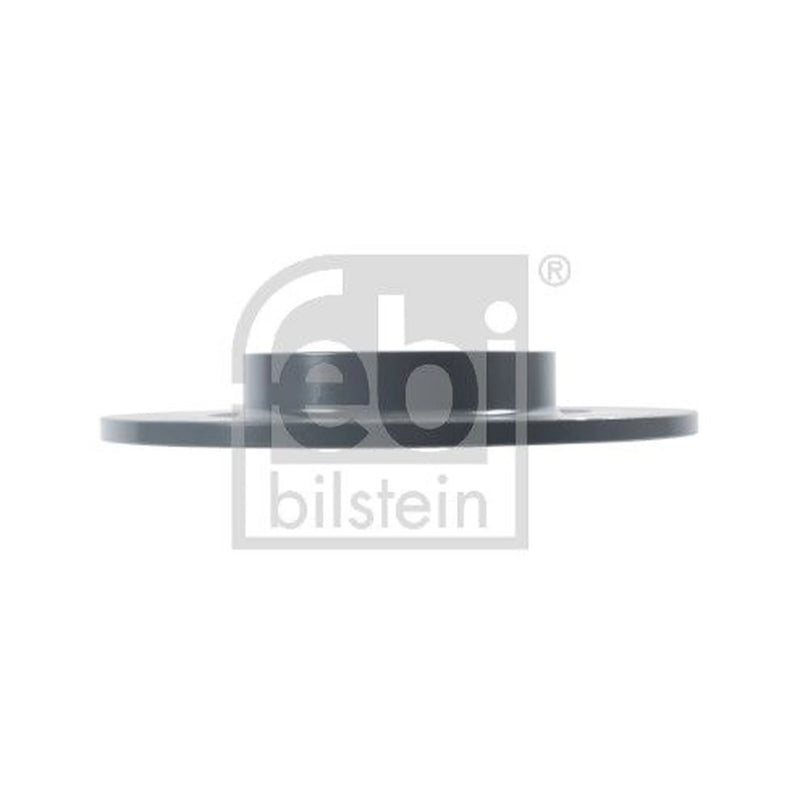 Febi 2 x Solid Rear Brake Discs 170726