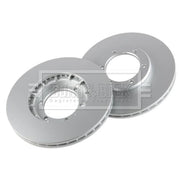 Borg & Beck 2 x Vented Front Brake Discs BBD5029