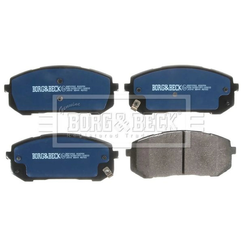 Borg & Beck 4 x Front Brake Pad Set BBP2982