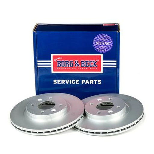 Borg & Beck 2 x Vented Front Brake Discs BBD4317