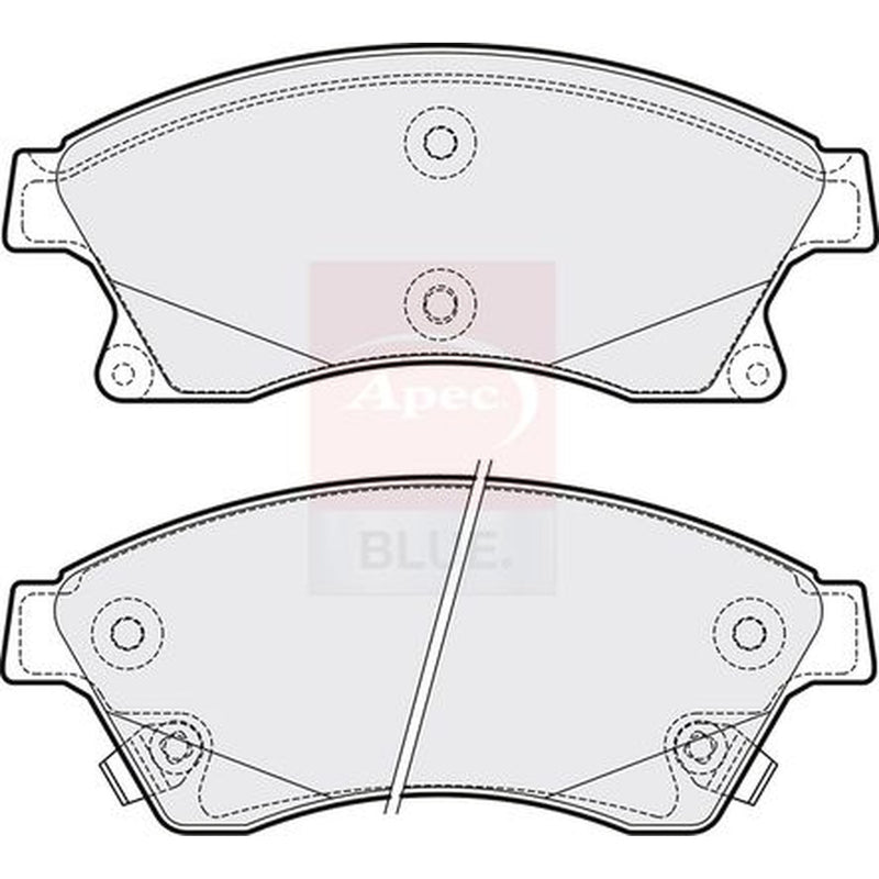Apec Front Brake Pad Set PD3267