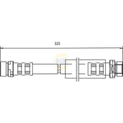 NAPA Brake Hydraulic Hose Line Rear NBH1038