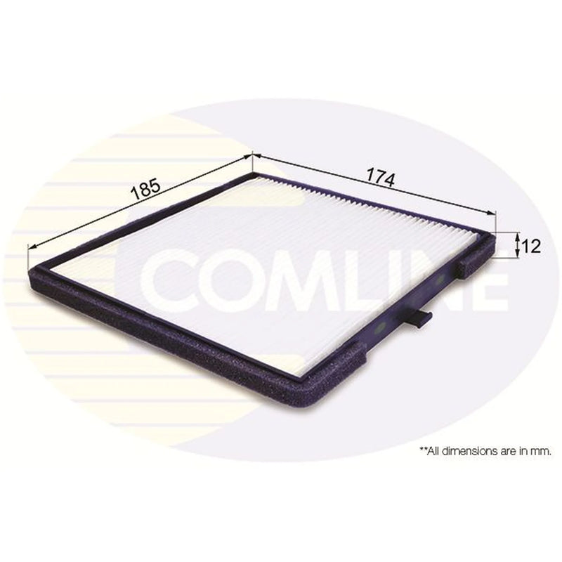 Comline Cabin Air Filter (Pollen Filter) EKF184